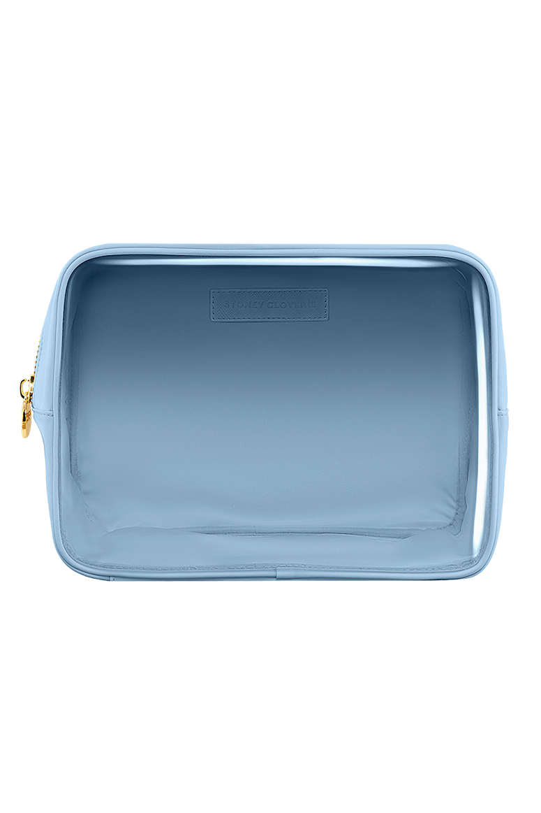 Stoney Clover Lane - Clear Front Large Pouch - Periwinkle