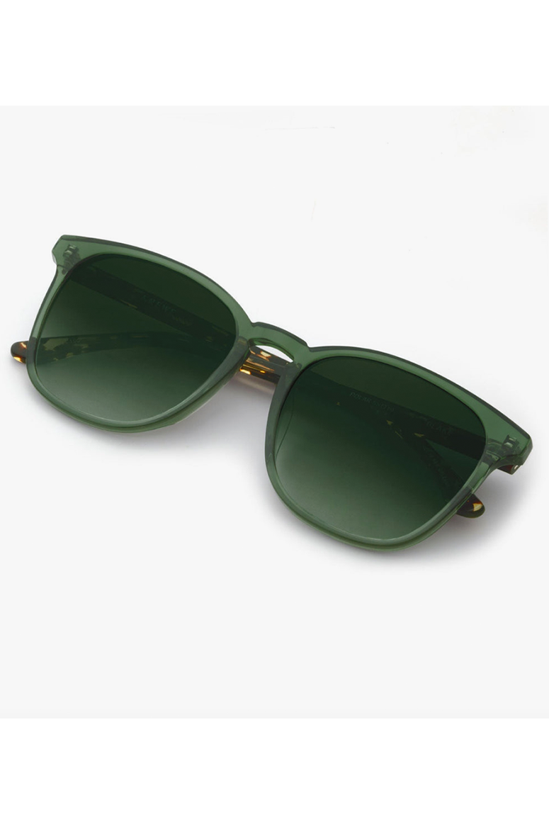 KREWE - BLAKE Polarized Sunglasses - Bottle Green/Zulu