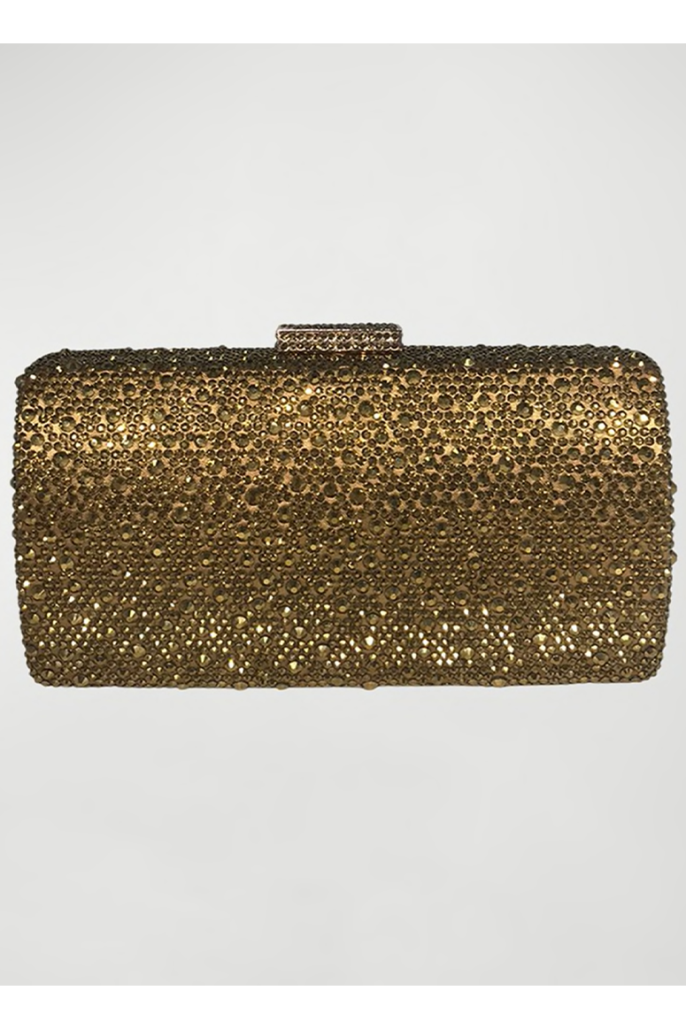 Silver gold shop clutch bag