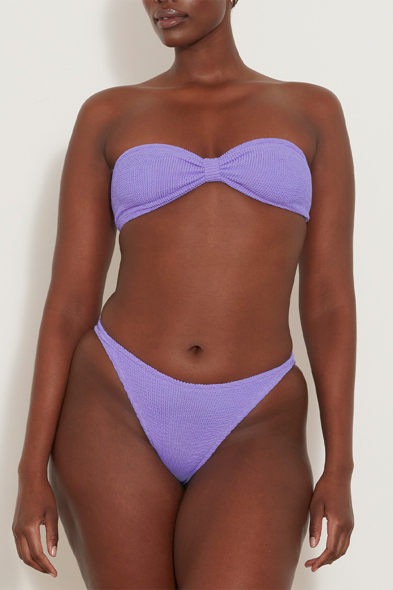Blue Scoop Neck Bikini Top – Xandra Swimwear