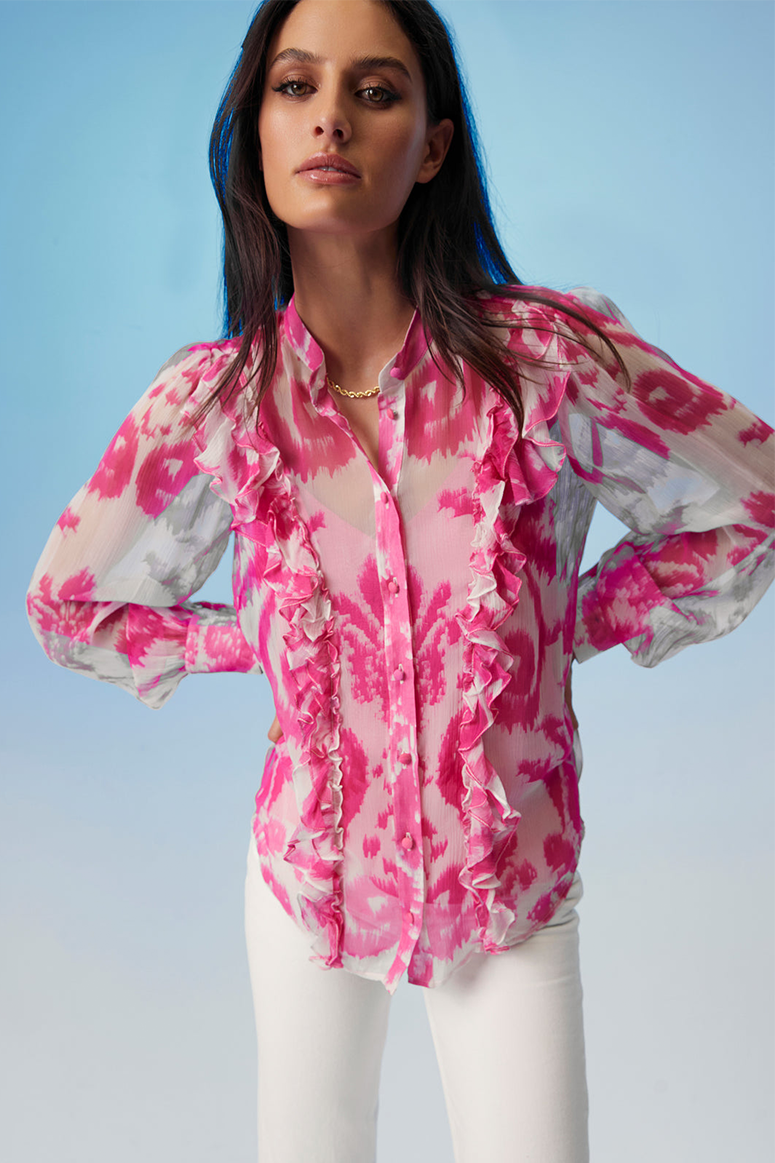 Hemant & Nandita - Indu Blouse - Pink