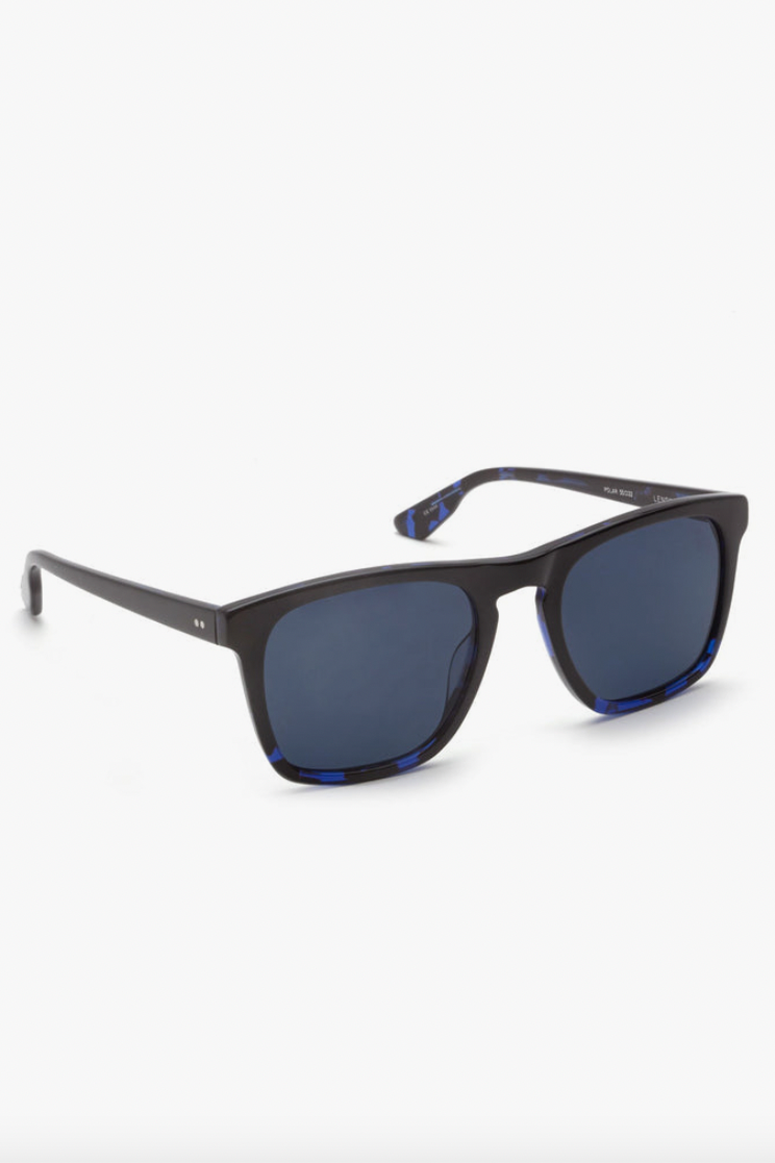 KREWE - LENOX Polarized Sunglasses - Black + Cobalt – Sunni Spencer, Après  Sea