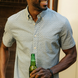 Faherty - Short Sleeve Stretch Playa Shirt - Fishscale Redux
