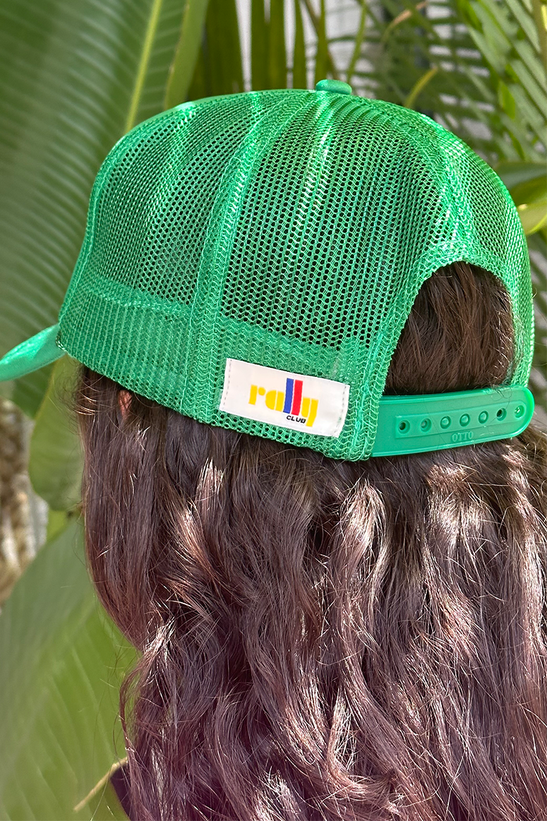Rally Club - "I Can't I have Pickleball" Trucker Hat - Green