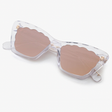 KREWE - BRIGITTE Sunglasses - Crystal Mirrored