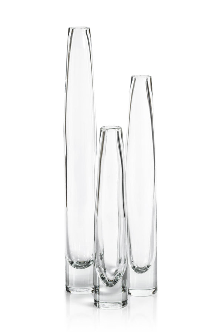 Zodax - Tate Clear Slim Vase