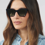 KREWE - BRIGITTE NYLON - Black + Black Crystal
