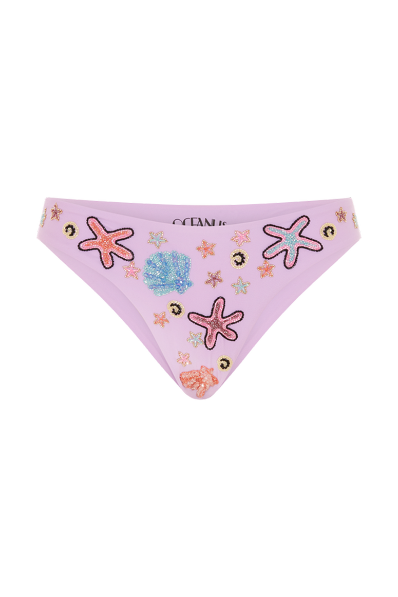 Oceanus - Quinn Bikini Bottom - Lilac