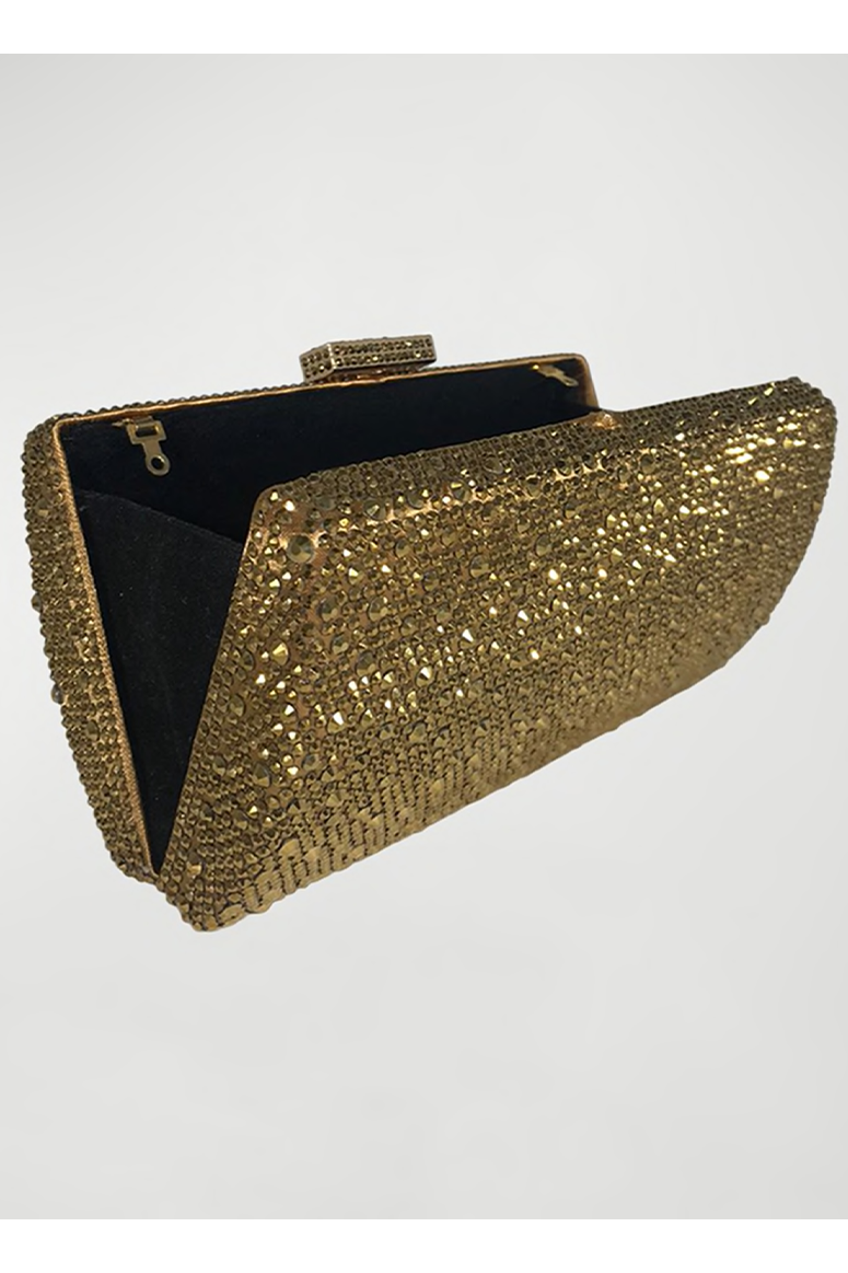 Gold Mini Bag - Pearl & Rhinestone Purse - Novelty Mini Bag - Lulus