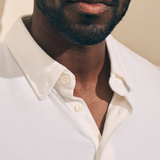 Faherty - Short Sleeve Movement Polo - White