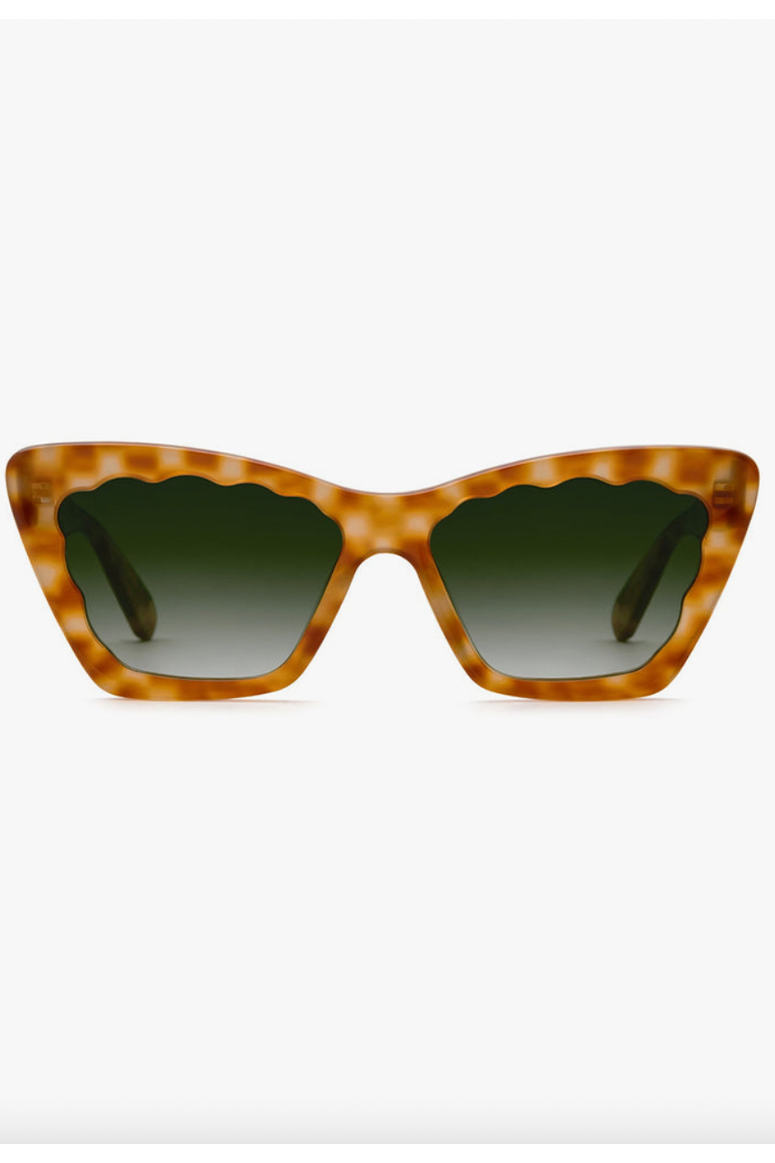 KREWE - BRIGITTE Sunglasses - Fernet