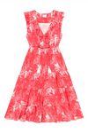 Mer St. Barth - Giselle Women's Maxi Dress - Pink Palm