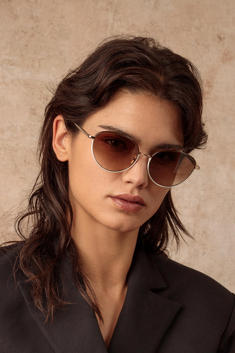 Feminine shop aviator sunglasses