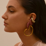 Susana Vega - Ora Small Ear Cuff - Plum