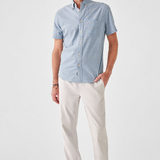 Faherty - Short Sleeve Stretch Playa Shirt - Fishscale Redux
