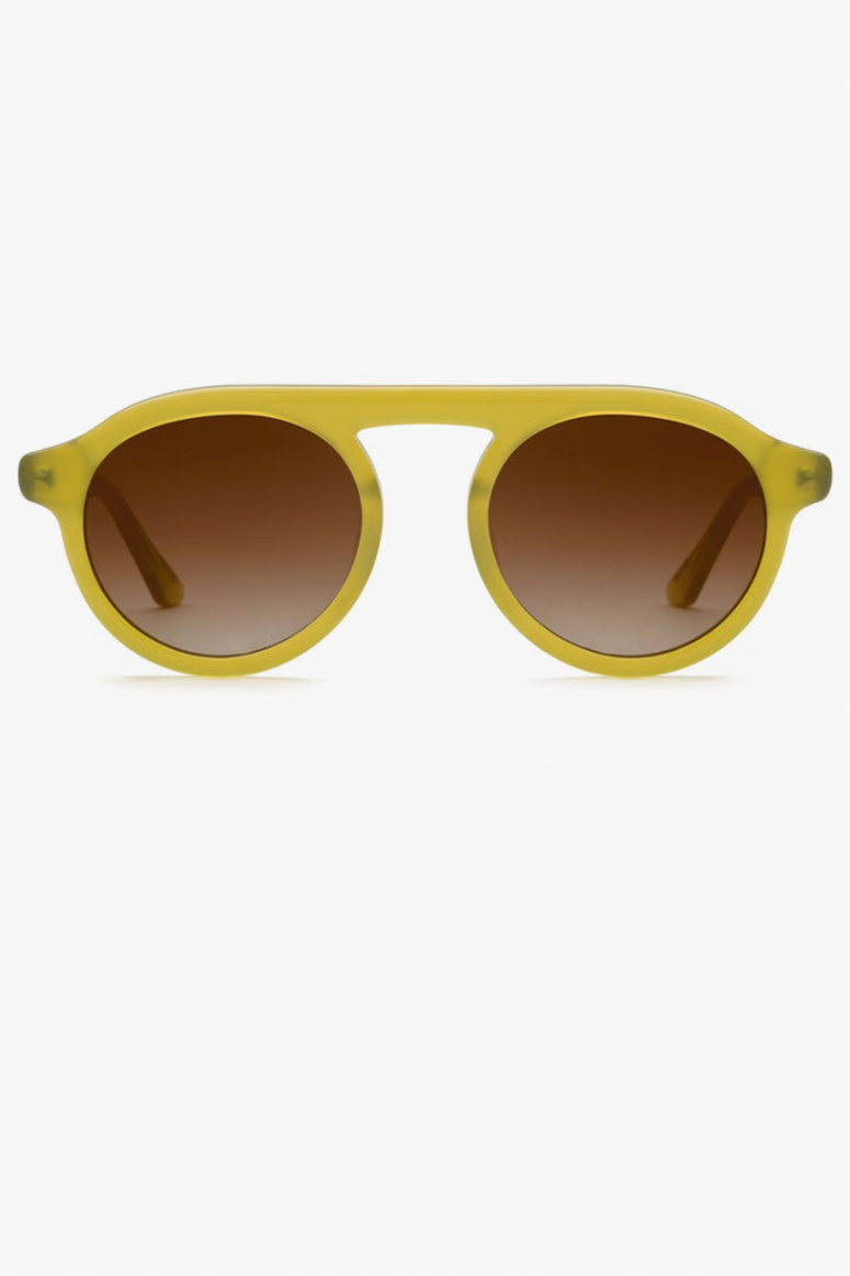 KREWE - CAMERON Sunglasses - Chartreuse