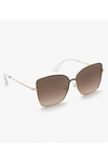 KREWE - DOLLY Sunglasses - Matte Black Fade/24k Mirrored