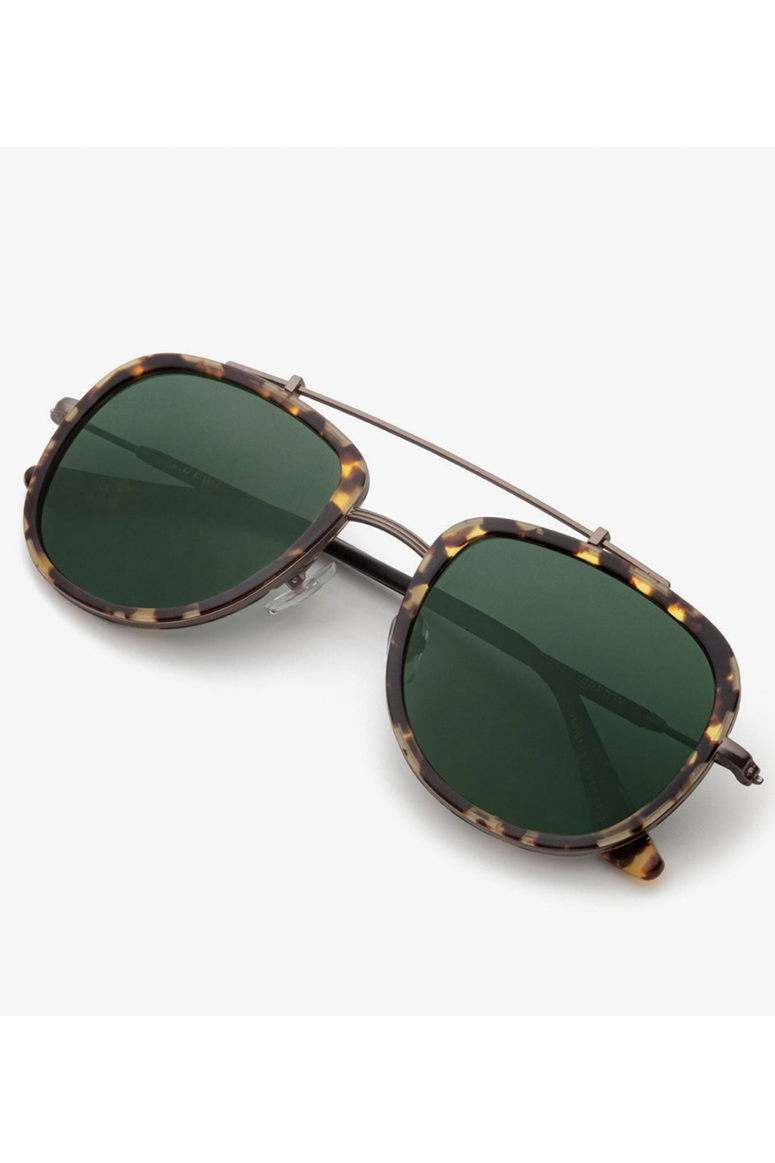 KREWE - BRETON Polarized Sunglasses - Matte Brindle Gunmetal