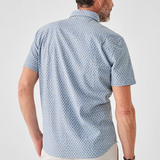 Faherty - Short Sleeve Stretch Playa Shirt - Fishscale Redux