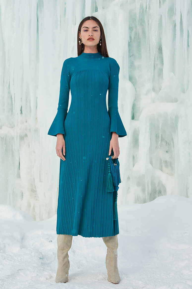 Cult Gaia - Elven Knit Dress - Seamoss
