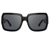 LINDA FARROW x Dries Van Noten - Oversized Sunglasses - Black
