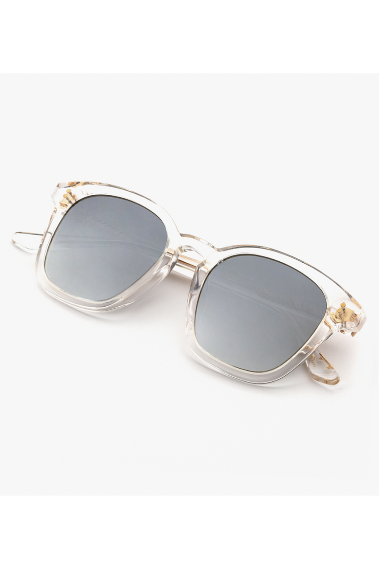 KREWE - PRYTANIA Sunglasses - Crystal Mirrored