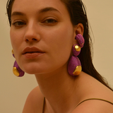 Susana Vega - Olam Earrings - Violet