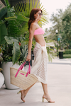 Poolside - The Essaouira Tote - Deep Blush