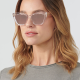 KREWE - BRIGITTE Sunglasses - Crystal Mirrored