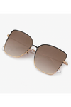 KREWE - DOLLY Sunglasses - Matte Black Fade/24k Mirrored