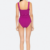 Sea New York - Brice Smocked One Piece - Hibiscus