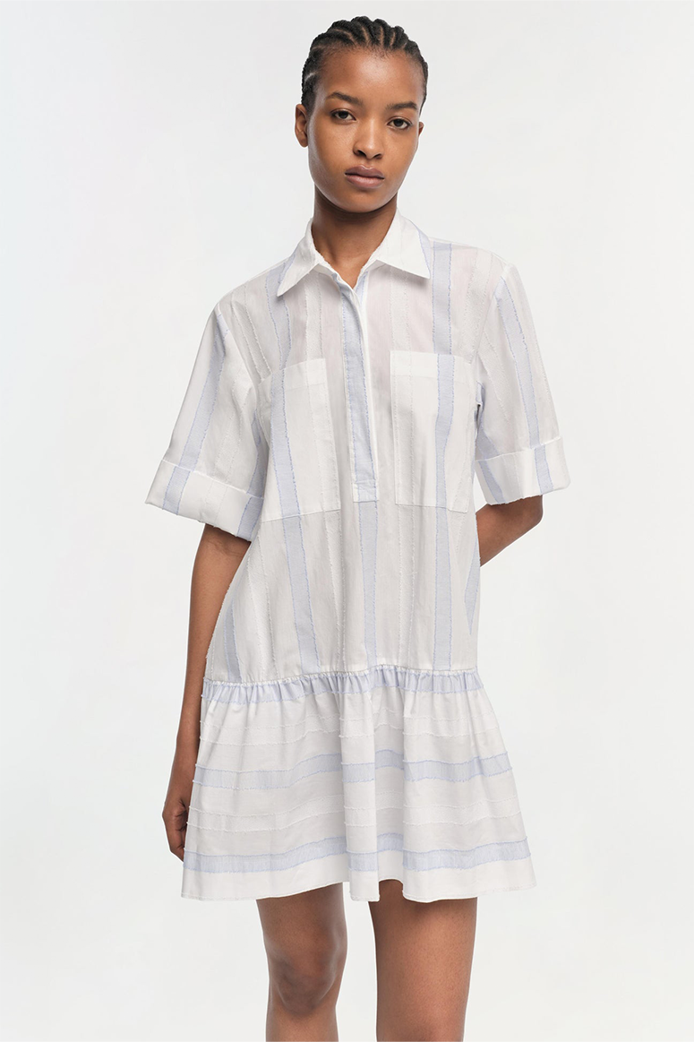 Simkhai - Cris Dress - Blue Stripe Multi