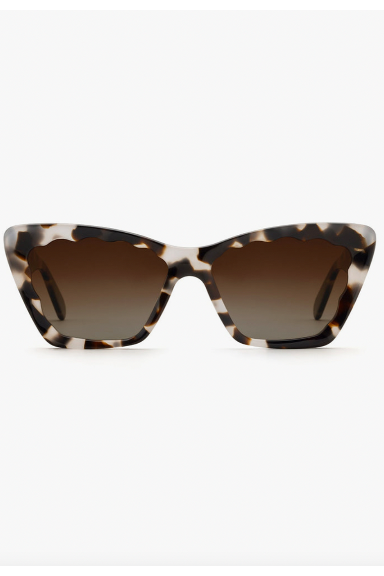 KREWE - BRIGITTE Polarized Sunglasses - Malt Polarized