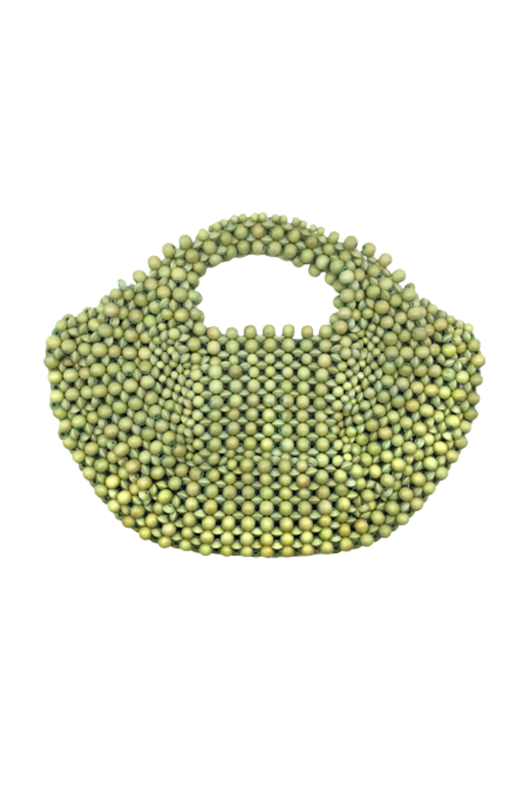 Aranáz - Lagrima Medium Handbag - Apple Green
