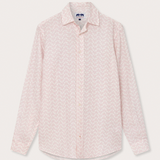 Love Brand & Co - Men's Abaco Linen Shirt - Elephant Palace Pink