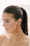 Susana Vega - Nulli Earrings - Iris Navy