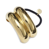 Lelet NY - Glossy Double Arch Pony Cuff - Gold