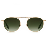 KREWE - RAMPART FOLD Sunglasses - 12K + Green Tea