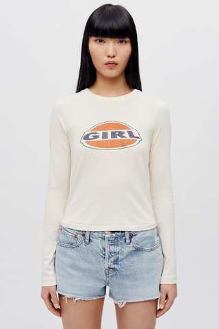RE/DONE - Classic Ciao Tee - Vintage White