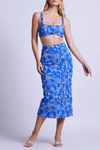 LoveShackFancy - Shai Linen Mini Dress - Blissful Blue