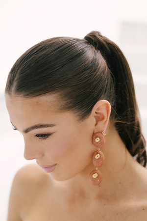 Susana Vega - Vis Earrings - Amber