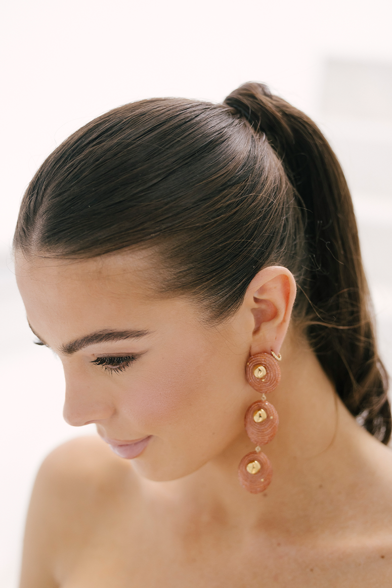 Susana Vega - Vis Earrings - Amber