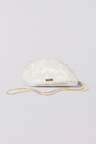 Aranáz - Lagrima Medium Handbag - Lilac