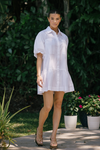 Simkhai - Crissy Shirt Dress - White