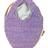Aranáz - Anthurium Mini Handbag - Lilac/Natural