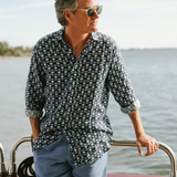 Love Brand & Co - Men's Abaco Linen Shirt - Rhino Rhythm