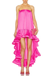 Poupette St. Barth - Denise Long Dress - Pink Leo Foulard