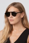 KREWE - LAFITTE Polarized Sunglasses - Black + Absinthe