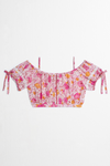 Poupette St. Barth - Kids Sasha Mini Dress - Pink Ocean Flowers