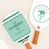 Paddle & Palm - The Florida Club Pickleball Paddle